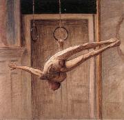 Eugene Jansson ring gymnast no.2 oil